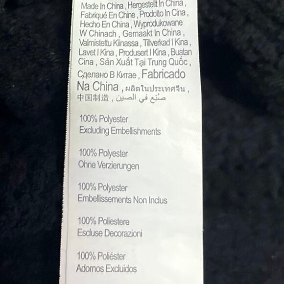 Cotton On Women's Black Ribbed Knit Long Sleeve Open Cardigan Sweater Top Size L - Picture 4 of 4